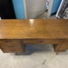 DIXIE Mid-Century Modern Peg-Leg Executive Desk