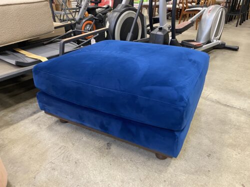 JOYBIRD Miller Royale Cobalt Modern MCM Ottoman