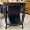 Black & Brown Wooden Single Door Console Table