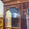 Tall Glass Door Cabinet w/ Adjustable Glass Shelves