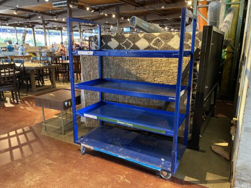 Industrial Rolling Product Shelf