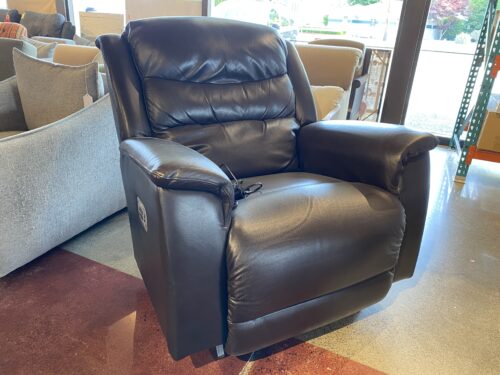 LA-Z-BOY Blackest Brown Power Recliner w/ Remote & Cords