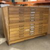 MAYLINE Educator's Rolling Shallow Drawer Organizer Cabinet