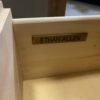 ETHAN ALLEN White Wood Desk with Hutch