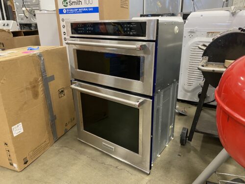 KITCHENAID Stainless Steel Microwave and Oven Model #KOCE500ESS05