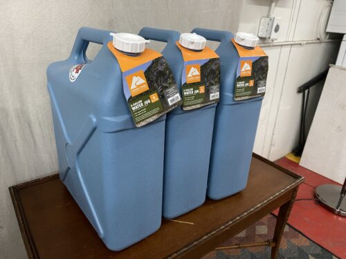 NEW! OZARK TRAIL Set of 3 6 Gallon Water Jugs