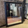 ASHLEY Olivia's Leather Framed Mirror w/ Studs