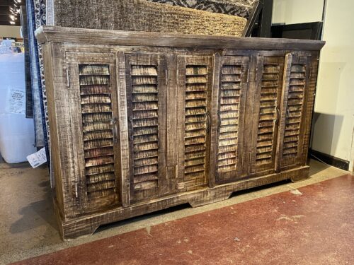 Refined Rustic Slat Door Sideboard/Console Table
