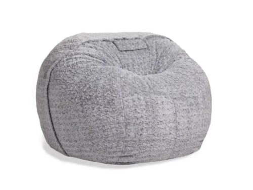 LOVESAC SuperSac Bean Bag with Soft Mink Style Cover