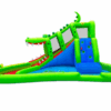 HAPPY HOP Crocodile Cave Adventure Inflatable Waterslide