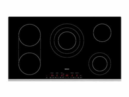 BOSCH 600 36" Smooth Top Electric Cooktop Model #NET9652UC