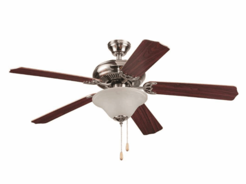 SEASONS 52" Millbrae LED Brushed Nickel Ceiling Fan in Box!