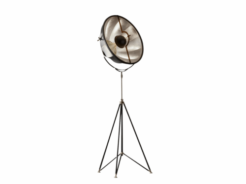 RESTORATION HARDWARE Fortuny Studio 73 Silver Tripod Floor Lamp TOP ONLY