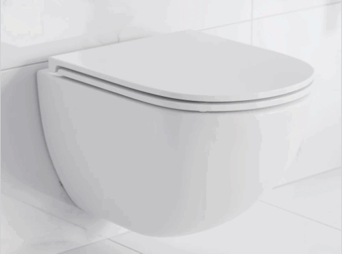 SWISS MADISON St. Tropez Wall-Hung Round Toilet Bowl