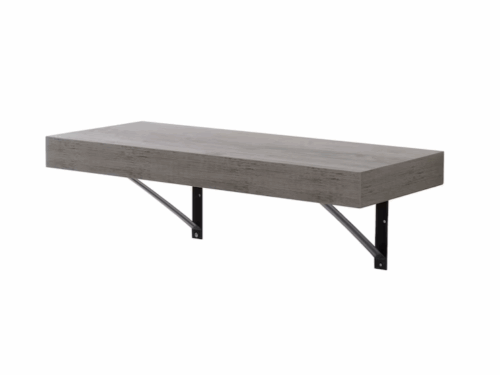 NEW! ALLEN+ROTH 24" Wall Shelf, Grey Finish Model#5125799