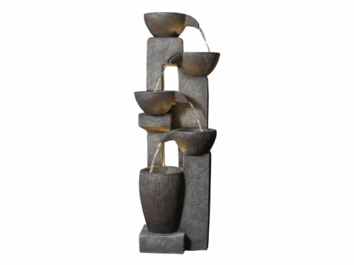 NEW! 5-Tier Resin Waterfall Fountain