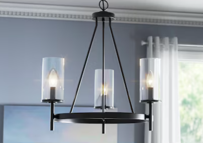 PROGRESS LIGHTING Strahan Collection Chandelier Model #1341850