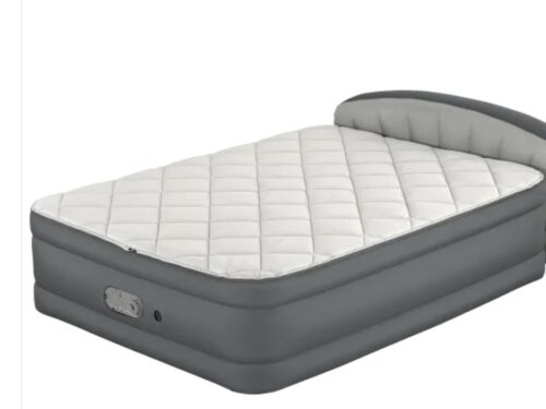 NEW! SEALY Always Aire Quilted Top Queen Mattress and Headboard