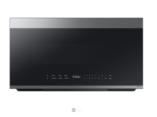 SAMSUNG Bespoke Over-The-Range Microwave in Stainless Steel Model#ME21DG6700SR 2.1 CF