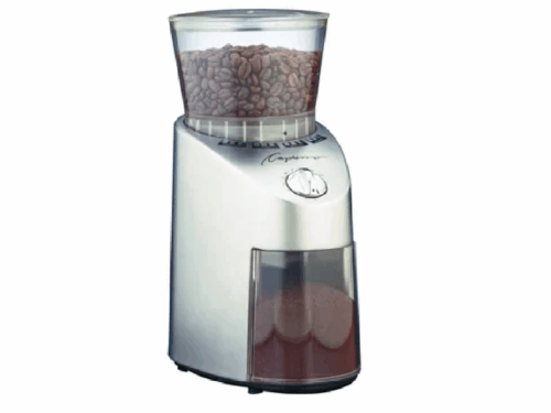 NEW! CAPRESSO Infinity Conical Burr Grinder