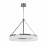 ALLEN + ROTH Lynnpark Brushed Nickel Circular Pendant Light