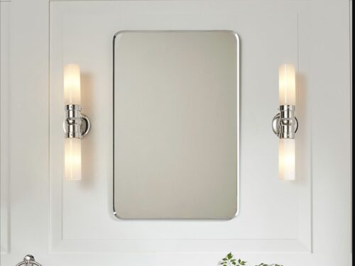 NEW! REJUVINATION Frameless Rectangular Mirror