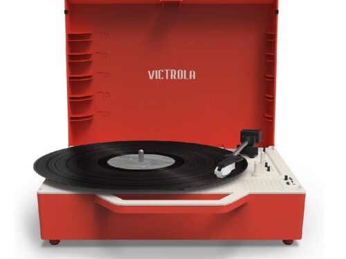 VICTROLA The Re-Spin Vinyl Record Player - Red