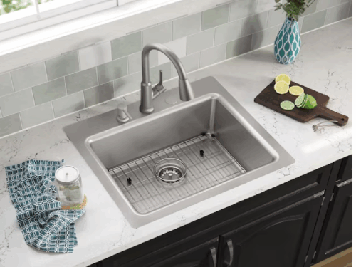 NEW! ELKAY Greenwood Drop-in Stainless Steel Sink