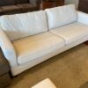 IKEA Parup Loveseat in Gunnared Beige with Turned Legs