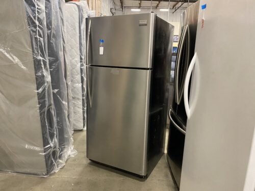 FRIDGIDAIRE Stainless Steel Freezer Topped Fridge Model #FGHT1844KFC
