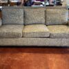 TAYLOR KING Stylish Grey Stud Trim 3-Seater Sofa