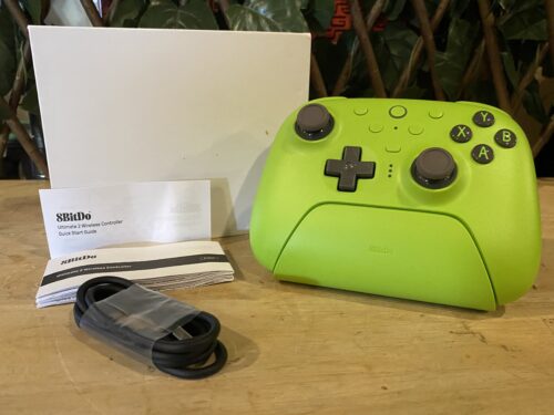 8BITDO Xbox Controller in Lime Green