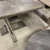 RESTORATION HARDWARE Reclaimed Oak Baluster Rectangular Extension Dining Table