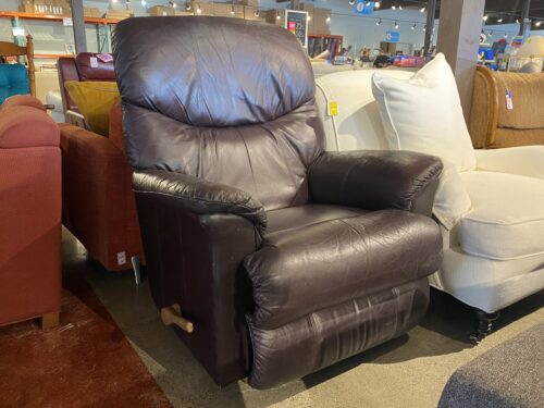 LA-Z-BOY Deep Brown Manual Recliner Armchair