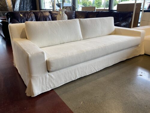 RESTORATION HARDWARE Modena Track Arm Bench Cushion Sofa