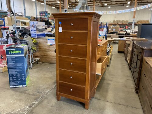 THOMASVILLE Clean Polished Wood 6 Drawer Lingerie Dresser