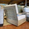 RESTORATION HARDWARE Belvedere Teak Swivel Lounge Chair II