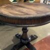 Congo Round Bedside Table 30" - Toast