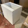 Soft Close Two Door White Vanity (No Countertop)