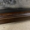 Dark Wooden Fireplace TV Stand w/ Adjustable Temperature & Brightness