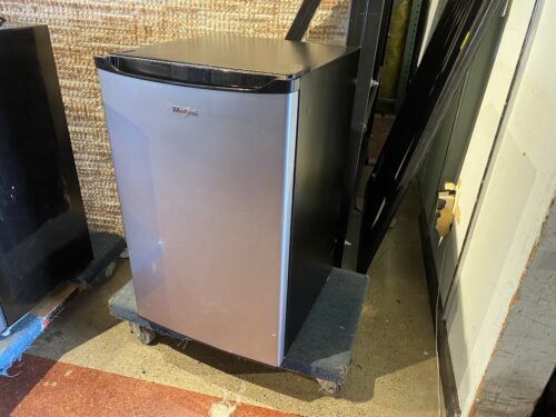 WHIRLPOOL Mini Refrigerator - Stainless Steel Model #WH43S1E