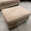 BAUHAUS Light Tan Sunkissed Angle Armed Sofa and Ottoman