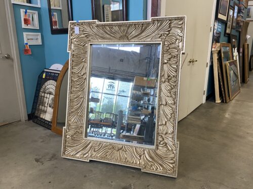 XXL European Style Floral Carved Hanging Mirror