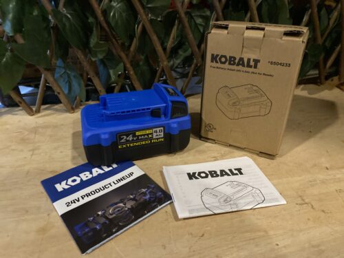 KOBALT 24V 4Ah Battery  Model #6504233