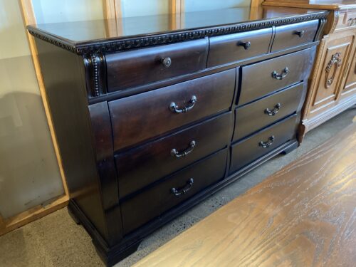 FURNITURE OF AMERICA 9-Drawer Espresso Brown Dresser II
