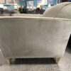 Wide Cream Armchair