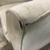 Wide Cream Armchair