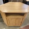 Blonde Stand-Alone Corner Cabinet