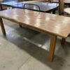 XL Live Edge Polished Wood Dining Table