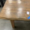 XL Live Edge Polished Wood Dining Table